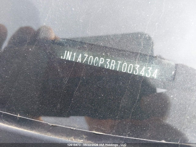 12618473 :رقم المزاد ، JN1AZ0CP3BT003434 vin ، 2011 Nissan Leaf Sl مزاد بيع