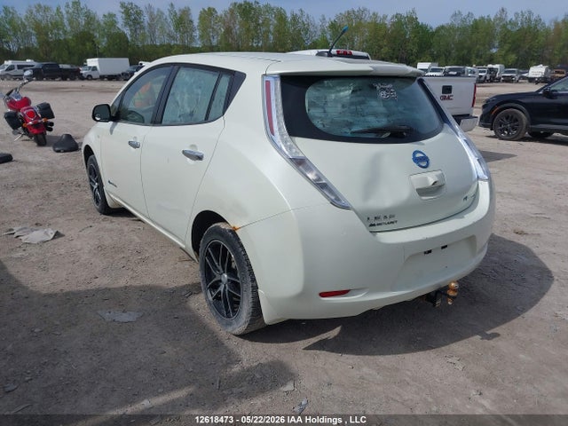 12618473 :رقم المزاد ، JN1AZ0CP3BT003434 vin ، 2011 Nissan Leaf Sl مزاد بيع