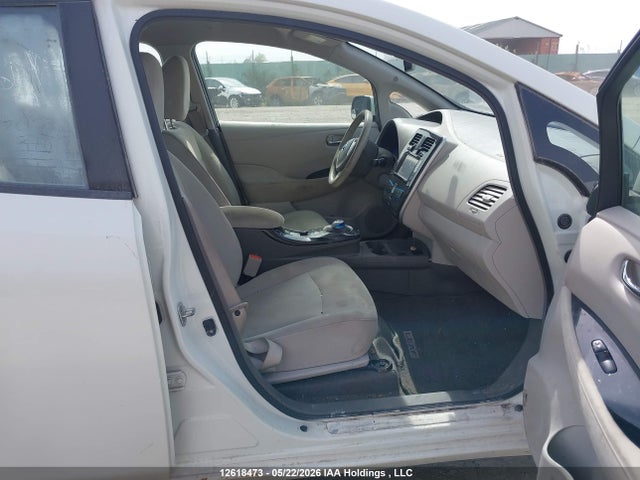 12618473 :رقم المزاد ، JN1AZ0CP3BT003434 vin ، 2011 Nissan Leaf Sl مزاد بيع