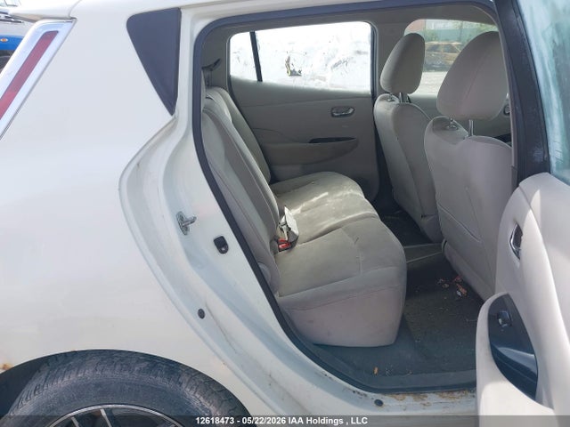 12618473 :رقم المزاد ، JN1AZ0CP3BT003434 vin ، 2011 Nissan Leaf Sl مزاد بيع
