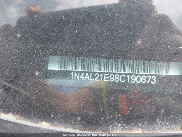 2008 Nissan Altima 2.5 S მანქანა იყიდება აუქციონზე, vin: 1N4AL21E98C190673, აუქციონის ნომერი: 12618485
