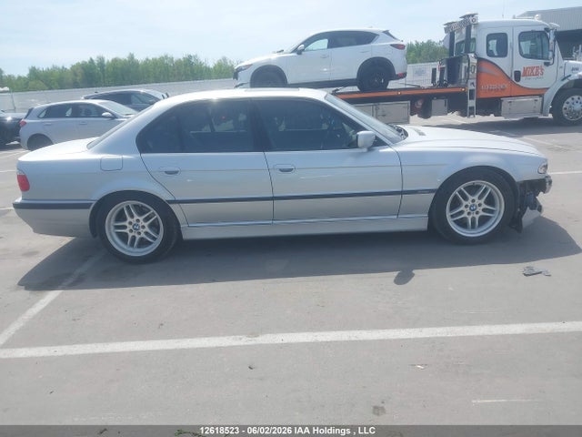 2001 Bmw 740i მანქანა იყიდება აუქციონზე, vin: WBAGG83491DN84168, აუქციონის ნომერი: 12618523