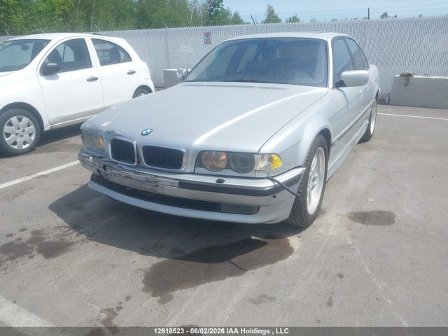 2001 Bmw 740i მანქანა იყიდება აუქციონზე, vin: WBAGG83491DN84168, აუქციონის ნომერი: 12618523