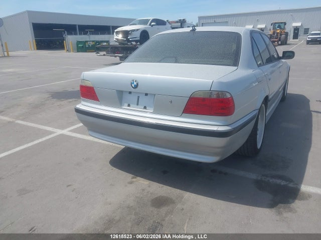 2001 Bmw 740i მანქანა იყიდება აუქციონზე, vin: WBAGG83491DN84168, აუქციონის ნომერი: 12618523