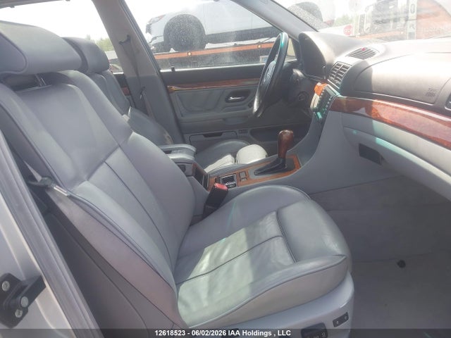 2001 Bmw 740i მანქანა იყიდება აუქციონზე, vin: WBAGG83491DN84168, აუქციონის ნომერი: 12618523