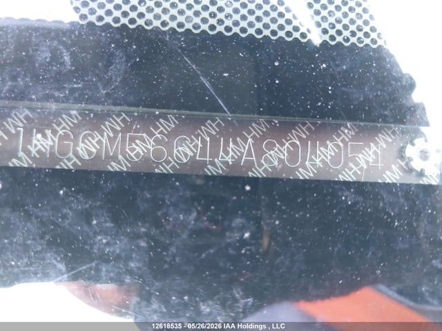 Aukcja sprzedaży 2004 Honda Accord, vin: 1HGCM56644A804054, numer aukcji: 12618535