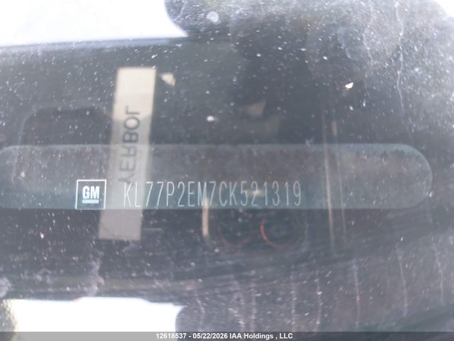 Aukcja sprzedaży 2012 Chevrolet Orlando, vin: KL77P2EM7CK521319, numer aukcji: 12618537