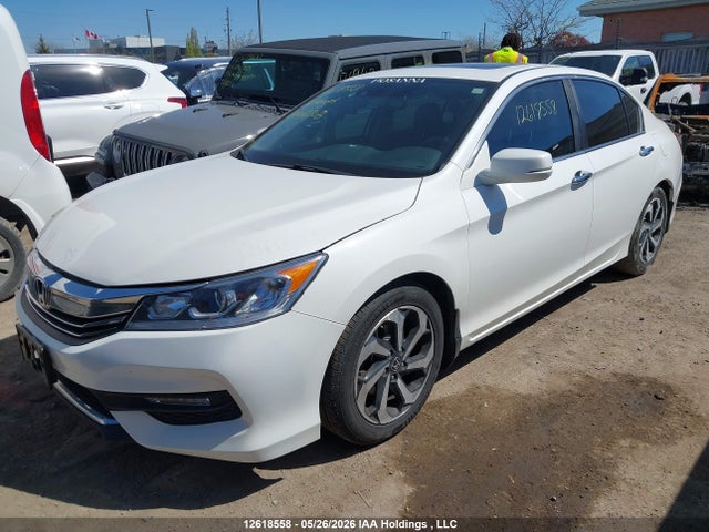 12618558 :رقم المزاد ، 1HGCR2F87GA806306 vin ، 2016 Honda Accord Exl مزاد بيع