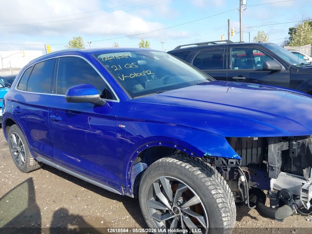 Продаж на аукціоні авто 2021 Audi Q5 Progressiv, vin: WA1EAAFYXM2010092, номер лоту: 12618584