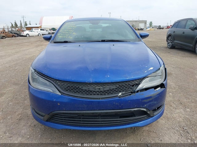 Auction sale of the 2015 Chrysler 200 S, vin: 1C3CCCBGXFN511344, lot number: 12618586
