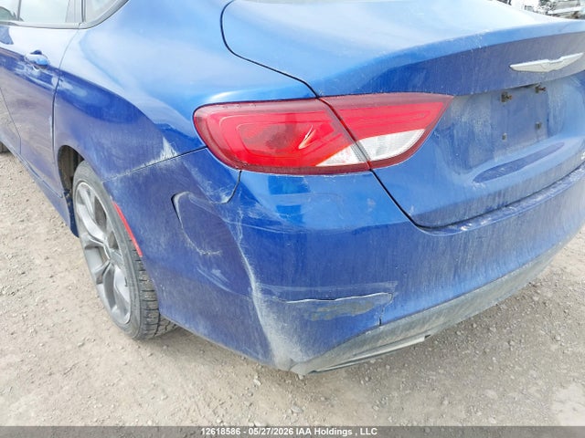 Auction sale of the 2015 Chrysler 200 S, vin: 1C3CCCBGXFN511344, lot number: 12618586