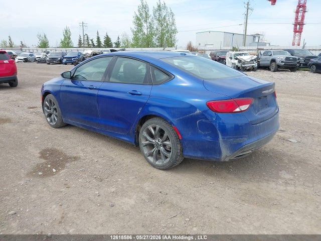 Auction sale of the 2015 Chrysler 200 S, vin: 1C3CCCBGXFN511344, lot number: 12618586