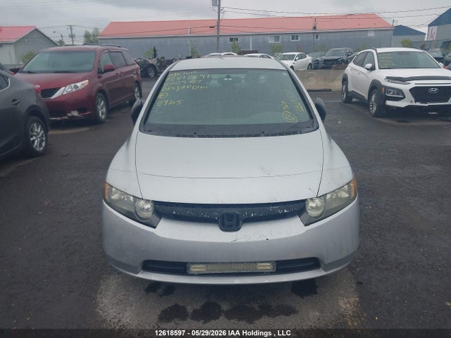 2008 Honda Civic Dx მანქანა იყიდება აუქციონზე, vin: 2HGFA15228H029161, აუქციონის ნომერი: 12618597