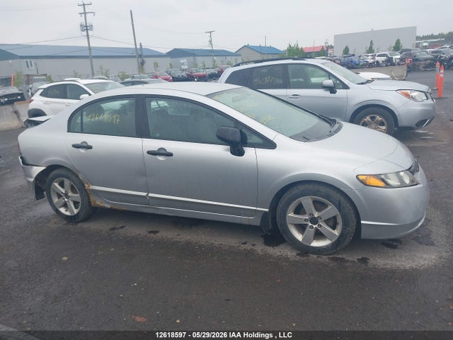 2008 Honda Civic Dx მანქანა იყიდება აუქციონზე, vin: 2HGFA15228H029161, აუქციონის ნომერი: 12618597