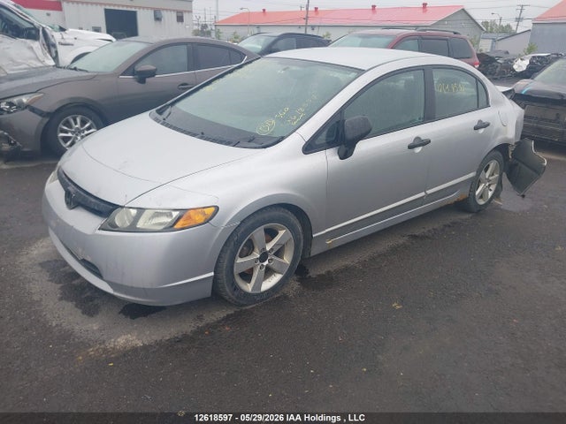 2008 Honda Civic Dx მანქანა იყიდება აუქციონზე, vin: 2HGFA15228H029161, აუქციონის ნომერი: 12618597