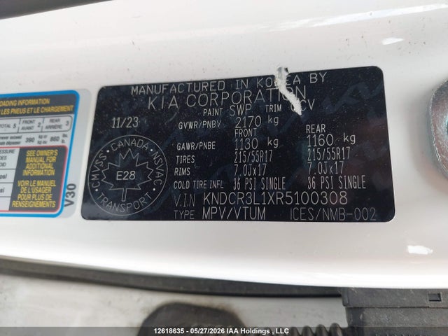 KIA Niro Wind 2024 KNDCR3L1XR5100308 Image 19