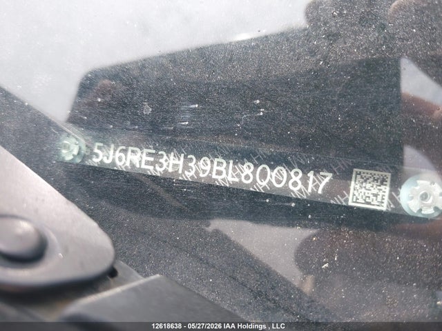 2011 Honda Cr-v Lx მანქანა იყიდება აუქციონზე, vin: 5J6RE3H39BL800817, აუქციონის ნომერი: 12618638