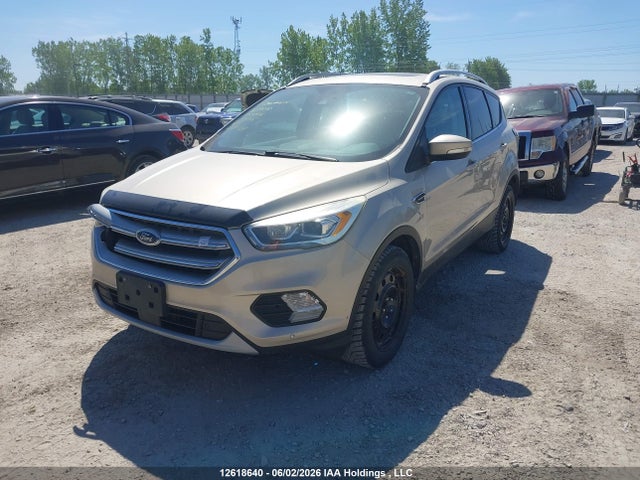 12618640 :رقم المزاد ، 1FMCU0J95HUD87451 vin ، 2017 Ford Escape Titanium مزاد بيع