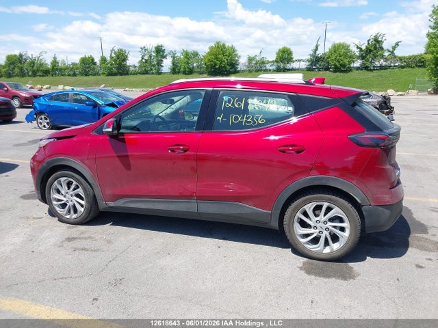 Продаж на аукціоні авто 2022 Chevrolet Bolt Euv Lt, vin: 1G1FY6S04N4104356, номер лоту: 12618643