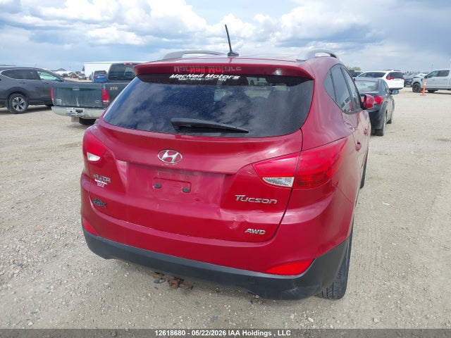 12618680 :رقم المزاد ، KM8JUCAC4AU028036 vin ، 2010 Hyundai Tucson Gls مزاد بيع