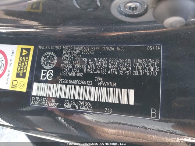 2T2BK1BA8FC260123 Lexus Rx 350 Sportdesign