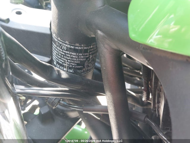 Продажа на аукционе авто 2021 Kawasaki Ex650 M, vin: ML5EXEM18MDA30912, номер лота: 12618709