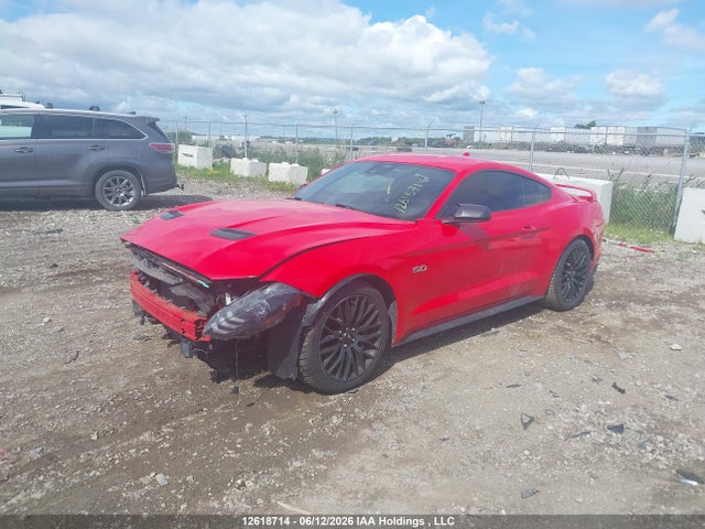 12618714 :رقم المزاد ، 1FA6P8CF9M5103498 vin ، 2021 Ford Mustang Gt مزاد بيع