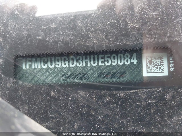 Aukcja sprzedaży 2017 Ford Escape Se, vin: 1FMCU9GD3HUE59084, numer aukcji: 12618716