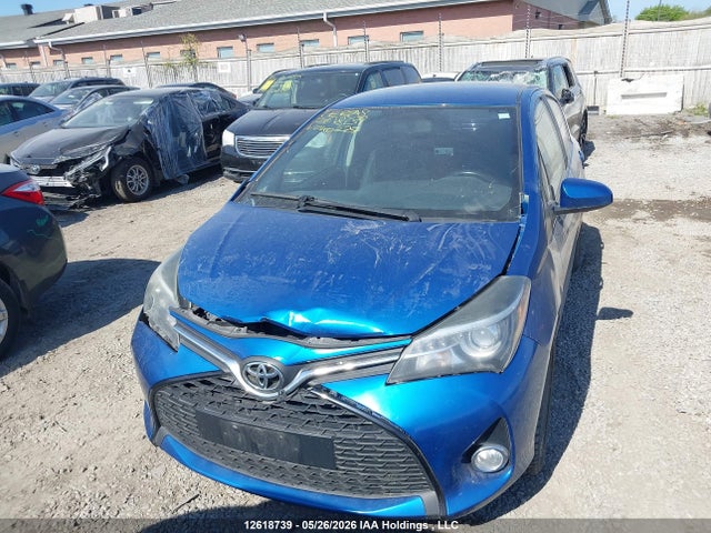12618739 :رقم المزاد ، VNKKTUD32FA040229 vin ، 2015 Toyota Yaris مزاد بيع