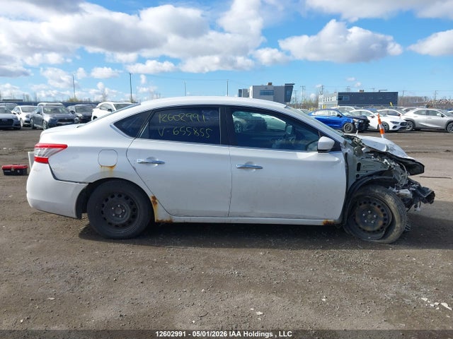 2013 Nissan Sentra 1.8 S/1.8 Sv მანქანა იყიდება აუქციონზე, vin: 3N1AB7AP0DL655855, აუქციონის ნომერი: 12602991