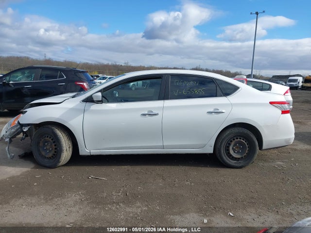 2013 Nissan Sentra 1.8 S/1.8 Sv მანქანა იყიდება აუქციონზე, vin: 3N1AB7AP0DL655855, აუქციონის ნომერი: 12602991