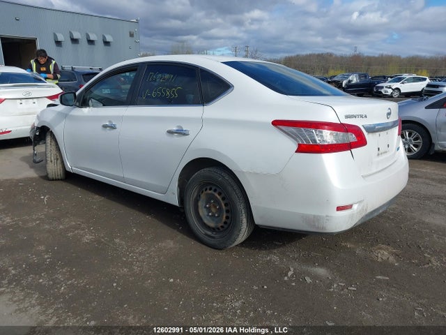 2013 Nissan Sentra 1.8 S/1.8 Sv მანქანა იყიდება აუქციონზე, vin: 3N1AB7AP0DL655855, აუქციონის ნომერი: 12602991
