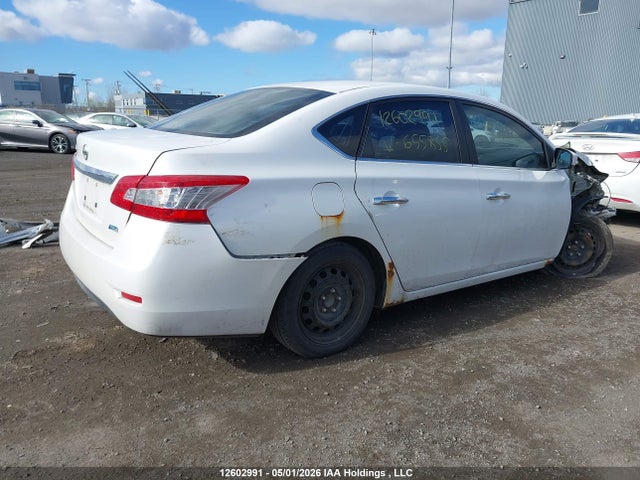 2013 Nissan Sentra 1.8 S/1.8 Sv მანქანა იყიდება აუქციონზე, vin: 3N1AB7AP0DL655855, აუქციონის ნომერი: 12602991