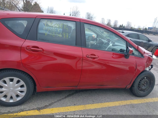 12604714 :رقم المزاد ، 3N1CE2CP1FL385697 vin ، 2015 Nissan Versa Note 1.6 S/1.6 Sl/1.6 Sr/1.6 Sv مزاد بيع