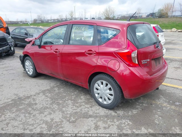 12604714 :رقم المزاد ، 3N1CE2CP1FL385697 vin ، 2015 Nissan Versa Note 1.6 S/1.6 Sl/1.6 Sr/1.6 Sv مزاد بيع