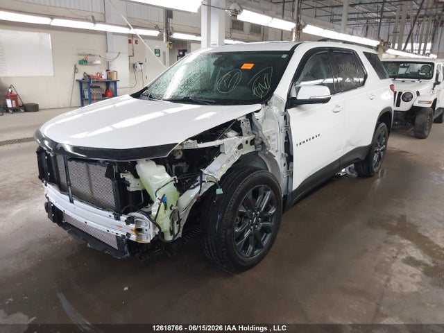 12618766 :رقم المزاد ، 1GNEVJKW5MJ202192 vin ، 2021 Chevrolet Traverse Rs مزاد بيع