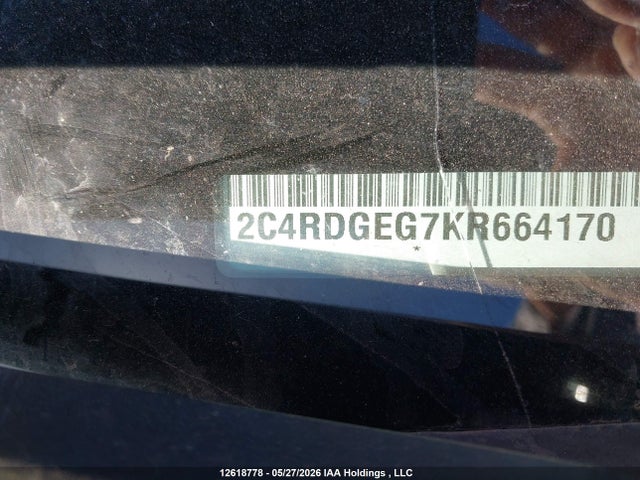Dodge Grand Caravan Gt 2019 2C4RDGEG7KR664170 Image 18