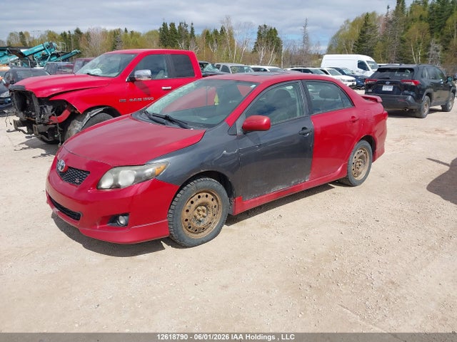 Aukcja sprzedaży 2009 Toyota Corolla S/le/xle, vin: 2T1BU40E39C099691, numer aukcji: 12618790