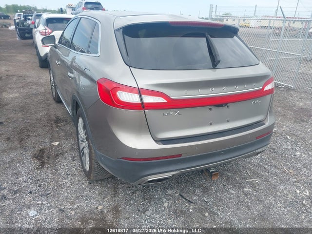 Aukcja sprzedaży 2016 Lincoln Mkx Reserve, vin: 2LMTJ8LR5GBL54138, numer aukcji: 12618817