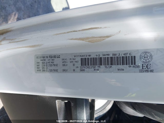 RAM Promaster 2500 2500 High 2016 3C6TRVCD0GE127287 Image 9