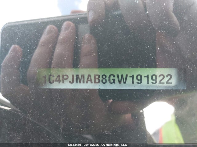 1C4PJMAB8GW191922 Jeep Cherokee Sport