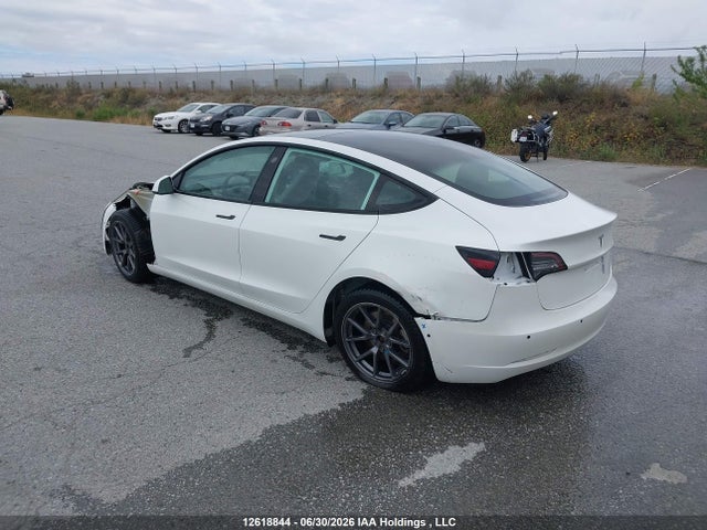 Продажа на аукционе авто 2022 Tesla Model 3, vin: 5YJ3E1EA7NF167907, номер лота: 12618844