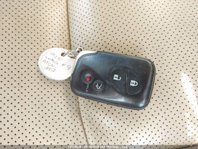 Aukcja sprzedaży 2008 Lexus Es 350 350, vin: JTHBJ46G782156410, numer aukcji: 12618845