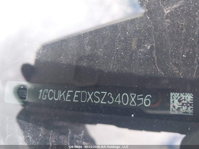 1GCUKEEDXSZ340856 Chevrolet Silverado K1500 Rst