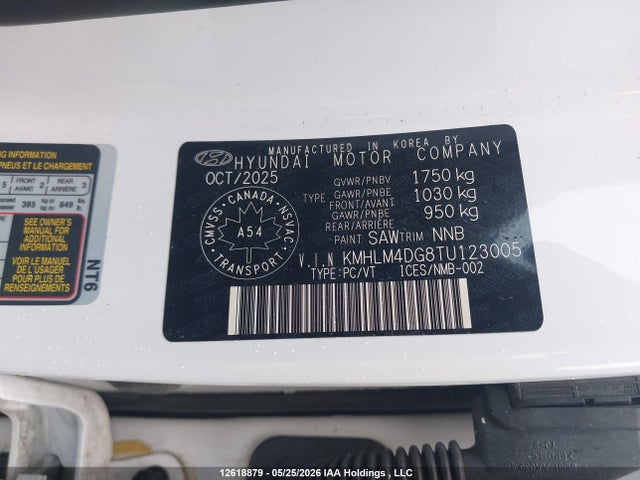 Продажа на аукционе авто 2026 Hyundai Elantra Sel Sport, vin: KMHLM4DG8TU123005, номер лота: 12618879