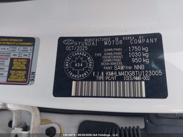 Продажа на аукционе авто 2026 Hyundai Elantra Sel Sport, vin: KMHLM4DG8TU123005, номер лота: 12618879