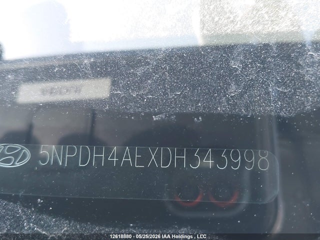 Aukcja sprzedaży 2013 Hyundai Elantra Gl, vin: 5NPDH4AEXDH343998, numer aukcji: 12618880
