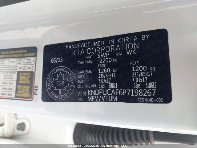 KIA Sportage Lx 2023 KNDPUCAF6P7198267 Image 19