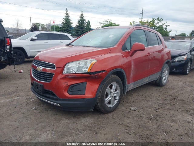 Aukcja sprzedaży 2015 Chevrolet Trax, vin: 3GNCJLSB8FL161824, numer aukcji: 12618901