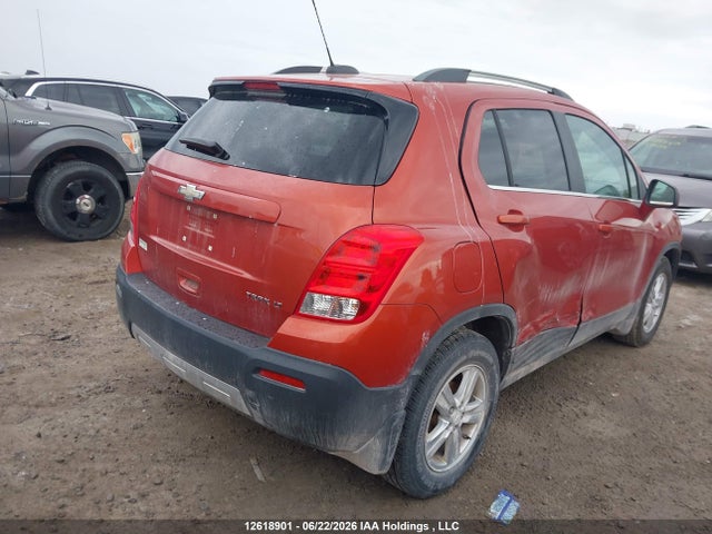 Aukcja sprzedaży 2015 Chevrolet Trax, vin: 3GNCJLSB8FL161824, numer aukcji: 12618901